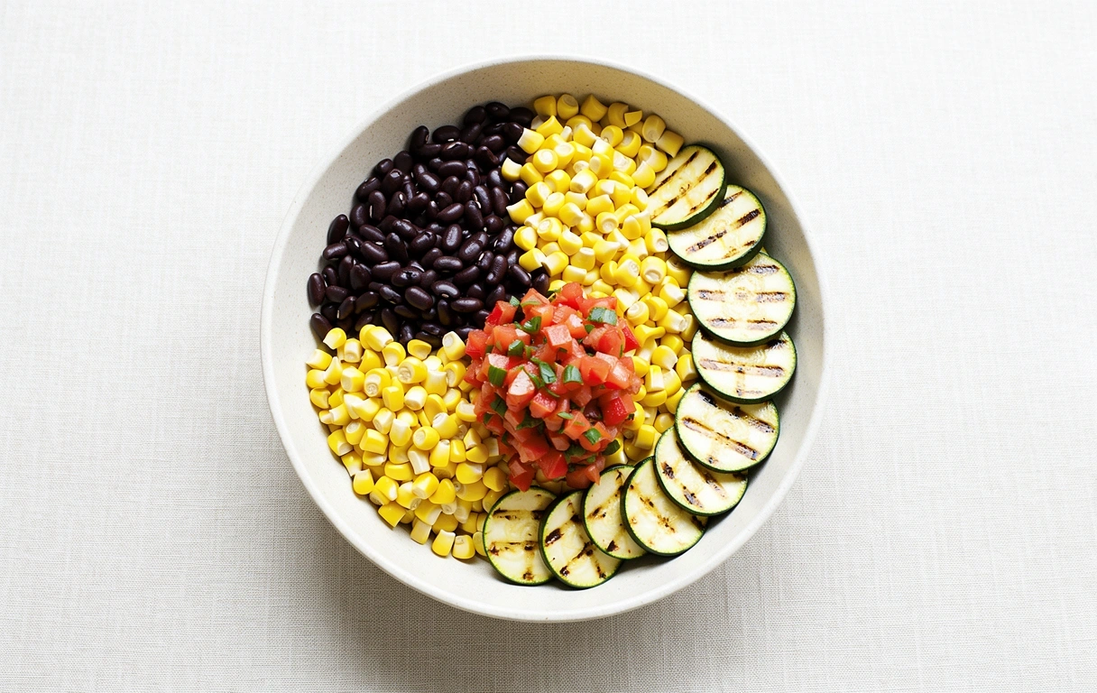 Comida saludable y balanceada